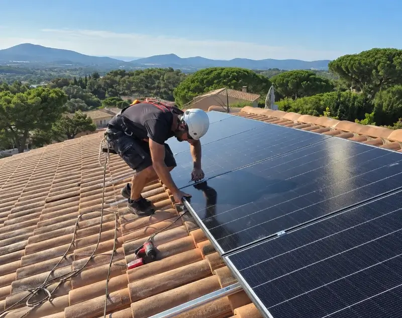 Installateur panneaux solaires Auray — pose photovoltaïque sur toiture