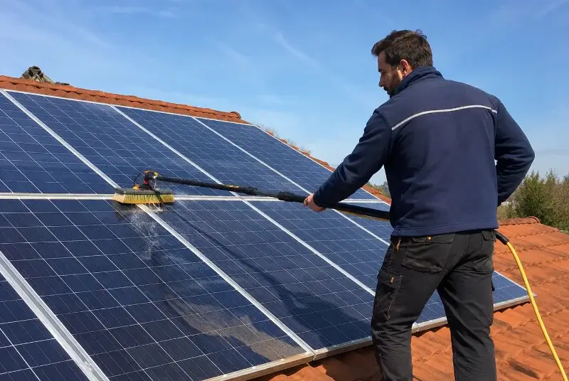 Nettoyage et entretien de panneaux solaires à Auray
