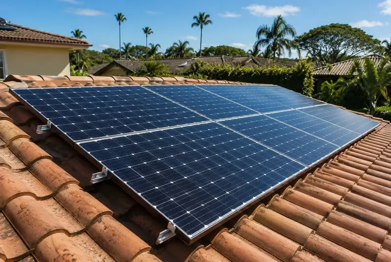 Installation de panneaux solaires à Auray