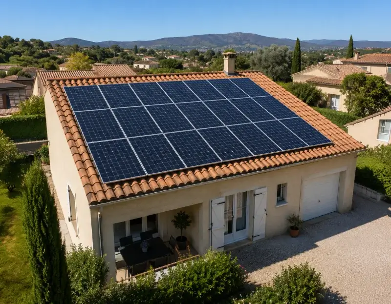 Prime à l'autoconsommation panneaux solaires Auray — aide financière de l'État